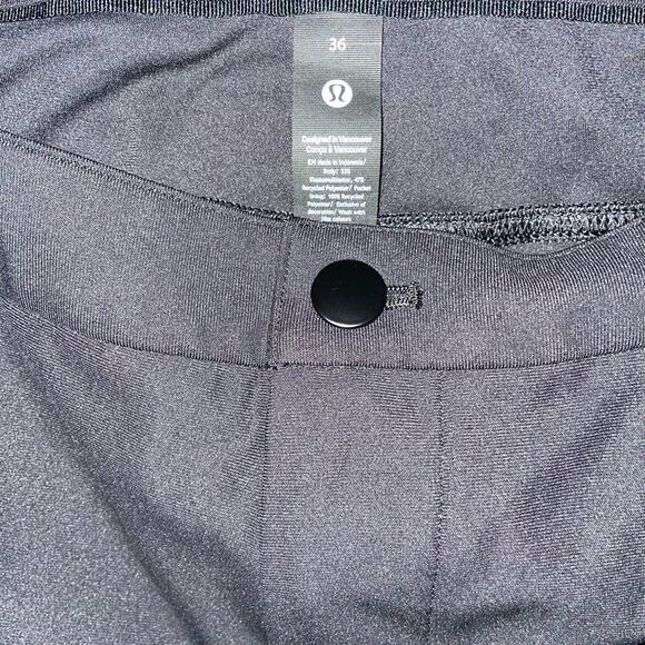Lululemon ABC Slim Fit Pant Warpstreme M5AQQ Black 26 Men's Sz 36x26 - Picture 3 of 7